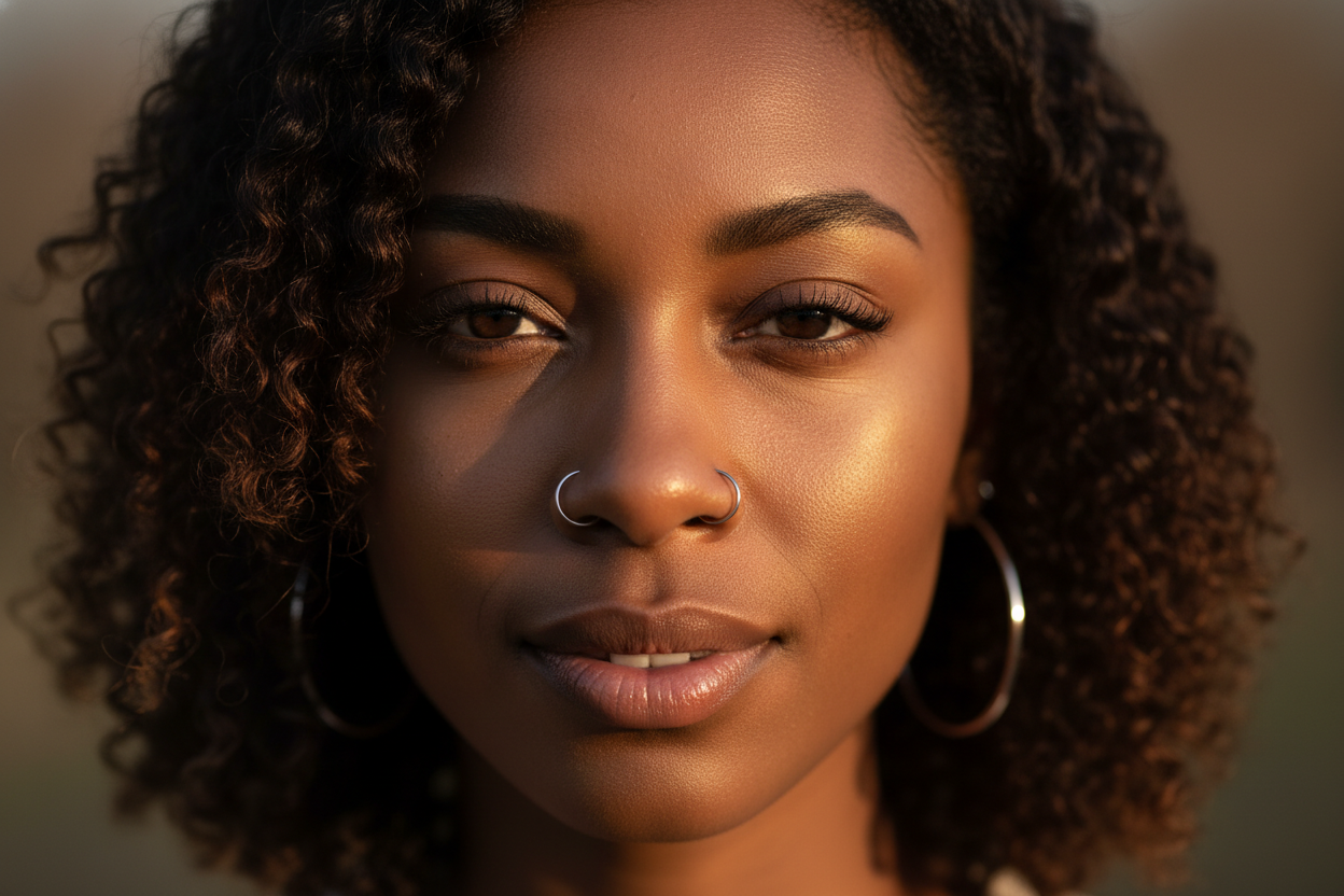 remove the piercing on the eye