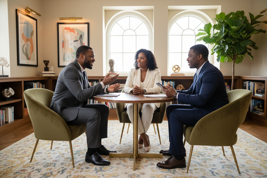 Black people consultation image